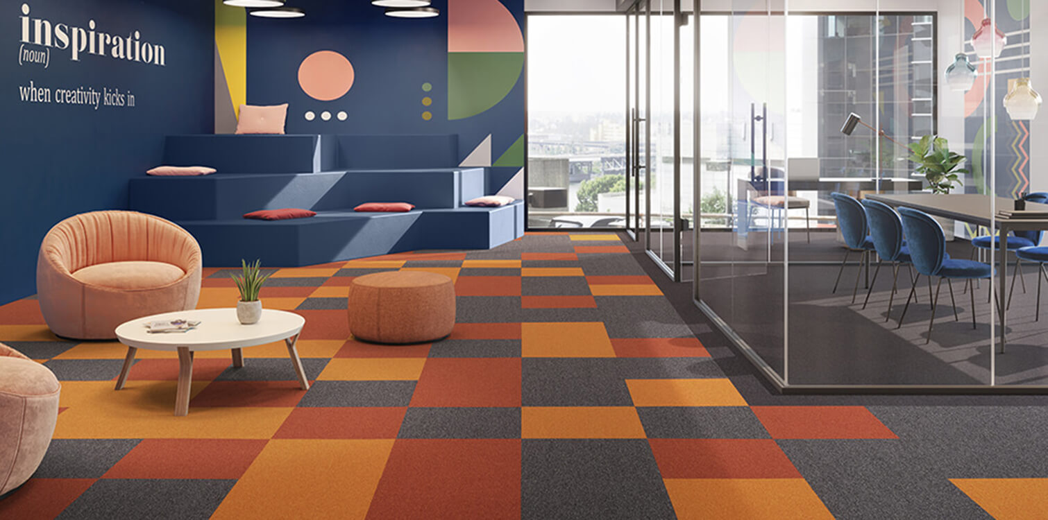 carpet tiles for office, commercial flooring solutions, durable flooring options